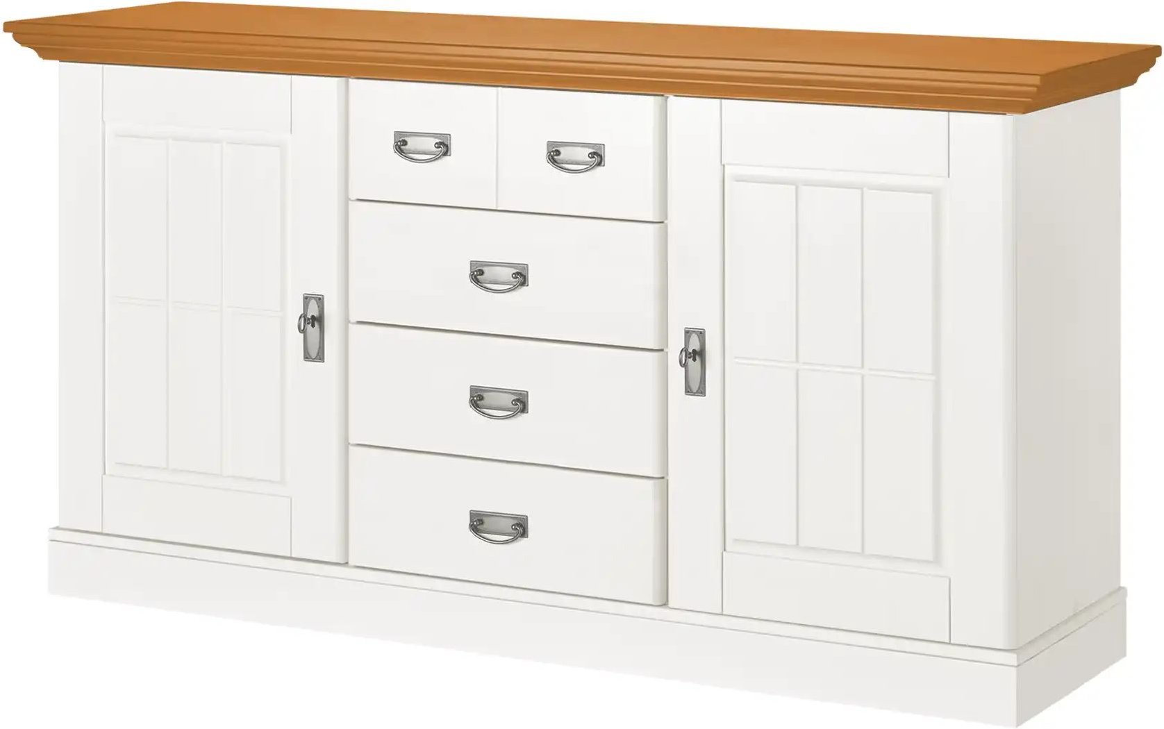 Thumbnail - maison bleue Sideboard Florian ¦ weiß ¦ Maße (cm): B: 171,3 H: 90,1 T: 48.0 Schränke > Buffets - Höffner
