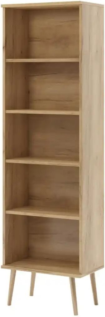 Bücherregal   ¦ braun ¦ Maße (cm): B: 46 H: 180 Regale > Bücherregale - Höffner