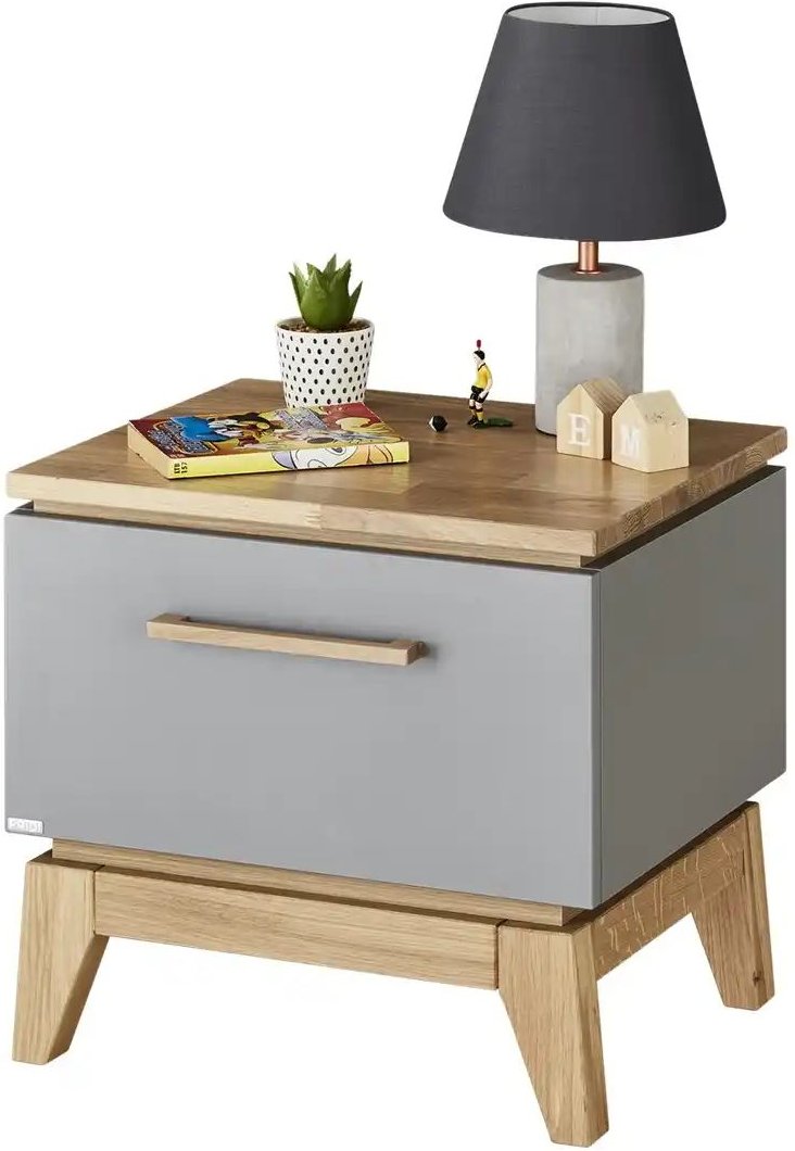 PAIDI Nachtkommode Sten ¦ grau ¦ Maße (cm): B: 48,2 H: 46,5 T: 39.6 Tische > Nachttische - Höffner