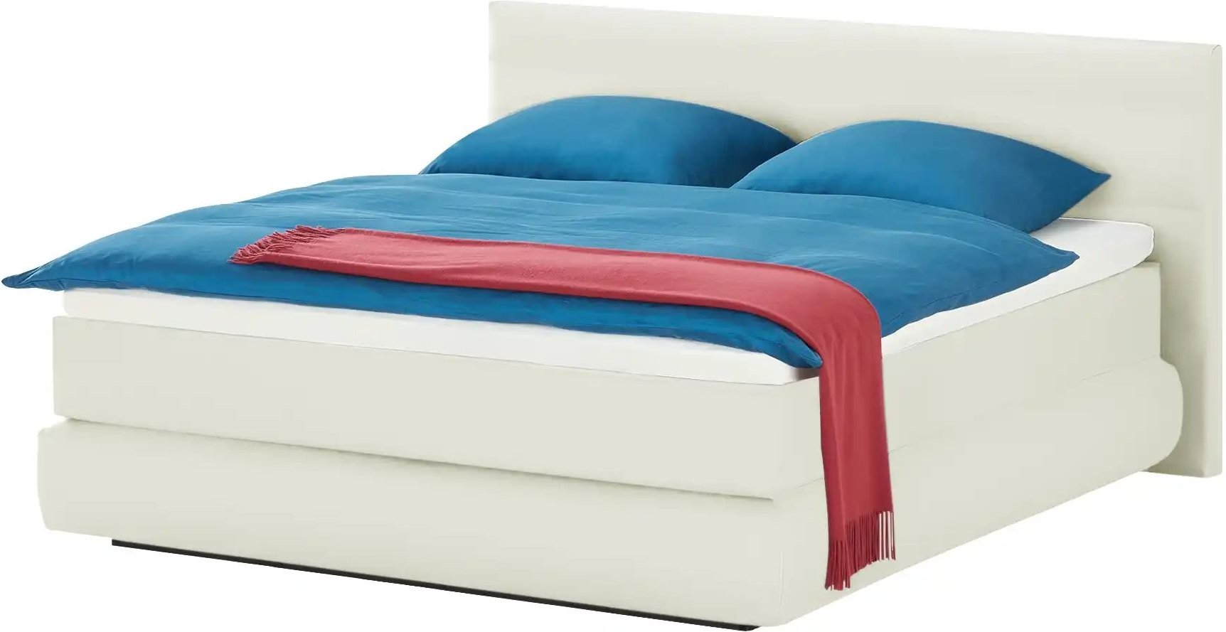 Wohnwert Boxspringbett Dormian Bolge Low ¦ weiß ¦ Maße (cm): B: 200 H: 102 Betten > Boxspringbetten - Höffner