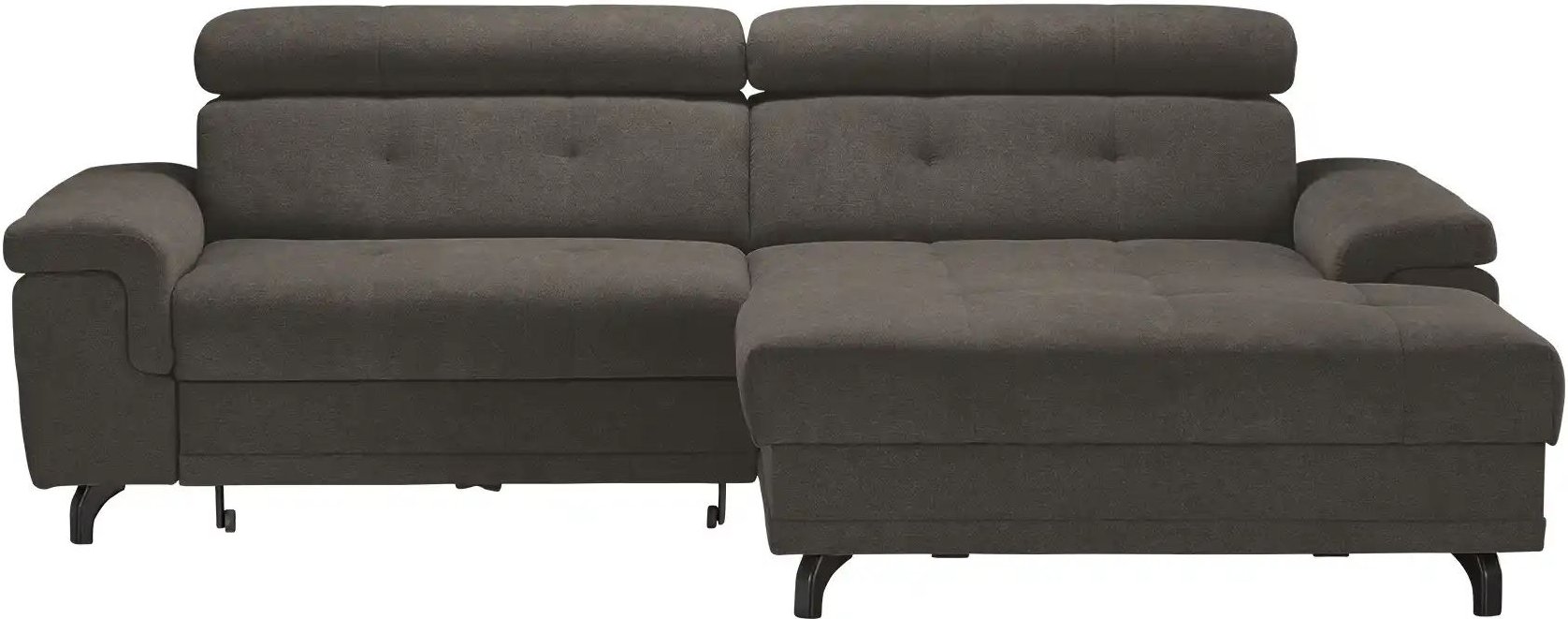 Ecksofa mit Schlaffunktion Frieda ¦ grau ¦ Maße (cm): B: 265 H: 87 T: 180.0 Polstermöbel > Sofas > Ecksofas - Höffner