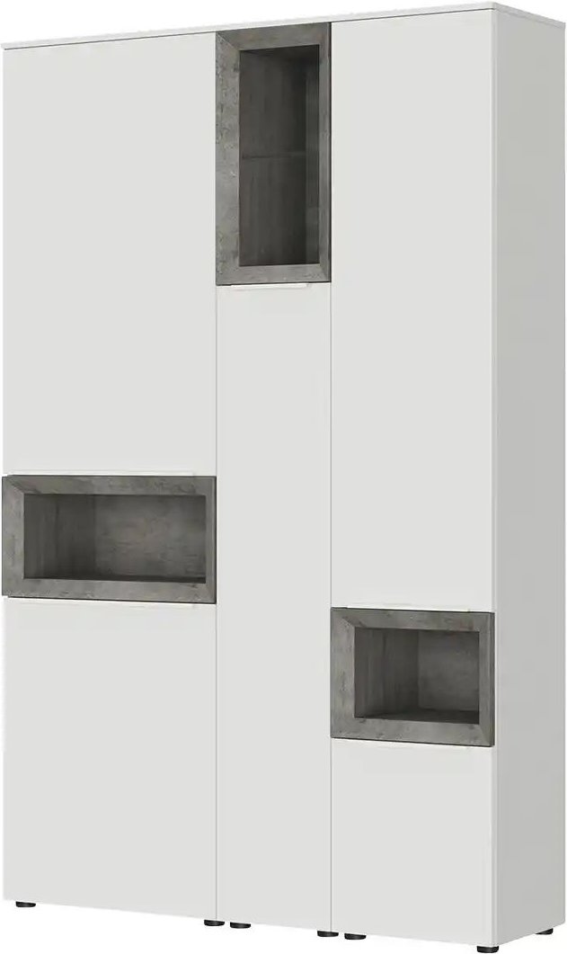 Content Hochschrank Case ¦ weiß ¦ Maße (cm): B: 131 H: 206 T: 38.0 Schränke > Mehr Schränke > Mehrzweckschränke - Höffn...