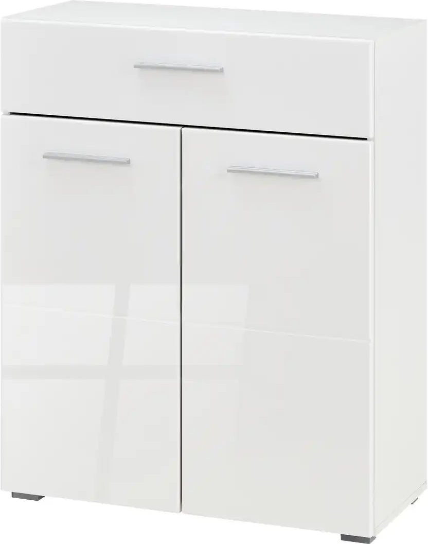 Thumbnail - Schuhschrank Bassano ¦ weiß ¦ Maße (cm): B: 79 H: 97,5 T: 35.0 Garderoben & Kleiderstangen > Garderoben Schuhschränke -...