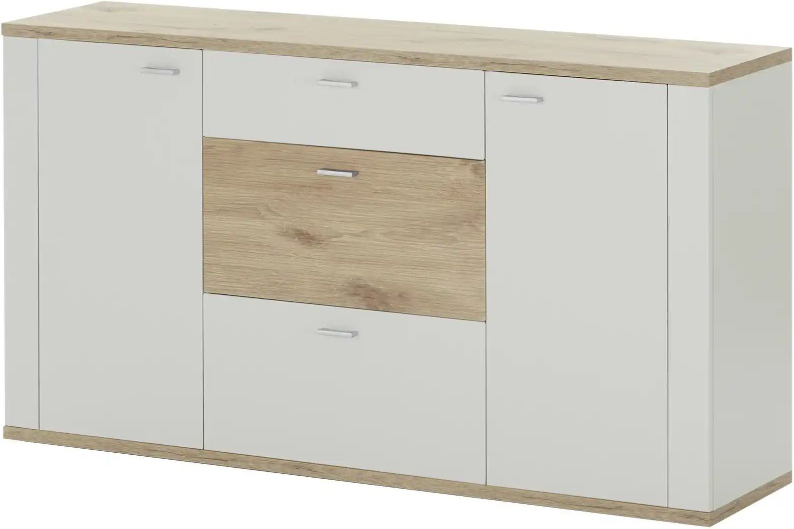 Thumbnail - uno Sideboard Milano ¦ grau ¦ Maße (cm): B: 150 H: 82 T: 38.0 Kommoden & Sideboards > Sideboards - Höffner