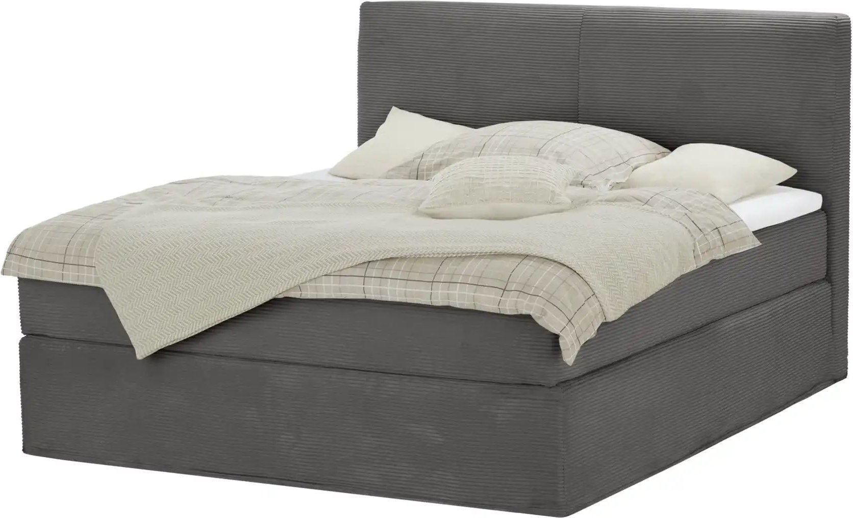 Boxi Boxspringbett Boxi Classic ¦ grau ¦ Maße (cm): B: 180 H: 125 Betten > Boxspringbetten - Höffner