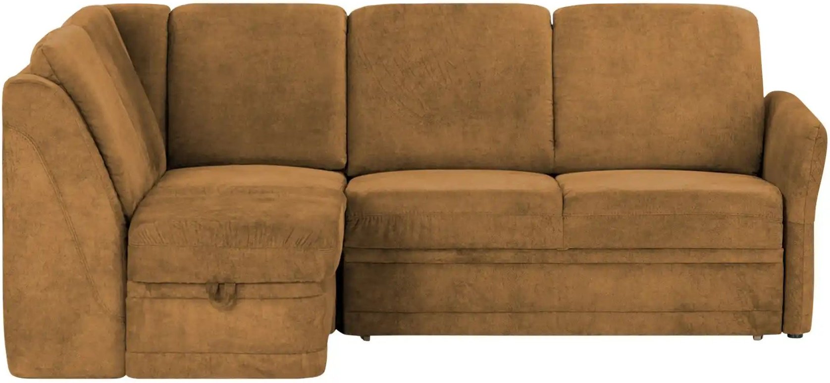 Polstermöbel Oelsa Ecksofa  Luna ¦ orange ¦ Maße (cm): B: 224 H: 91 T: 160.0 Polstermöbel > Sofas > Ecksofas - Höffner
