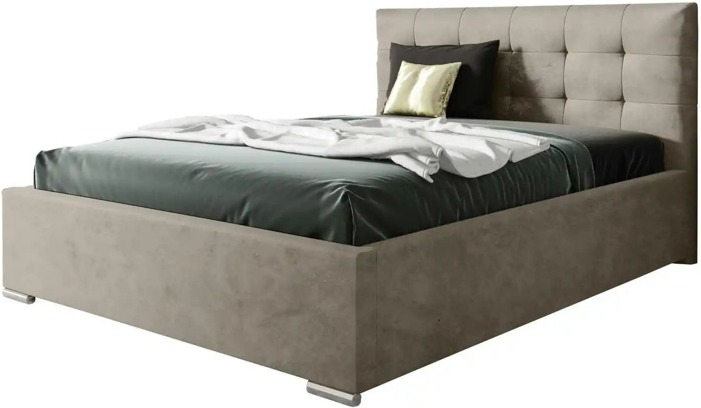 Polsterbett mit Bettkasten Play ¦ beige ¦ Maße (cm): B: 200 H: 110 Betten > Polsterbetten - Höffner