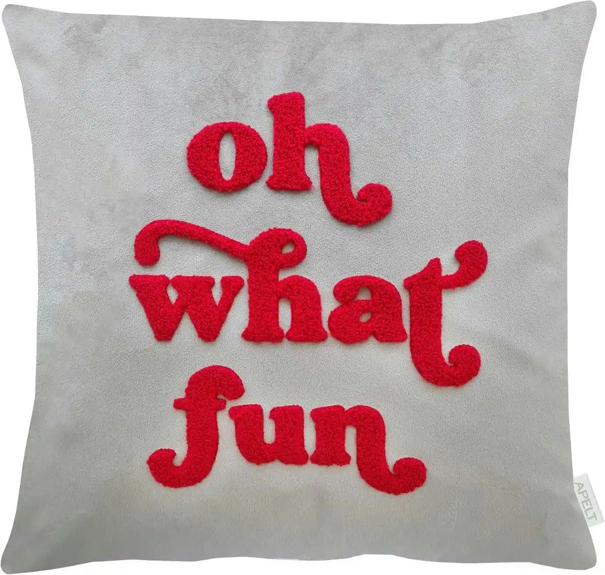 Apelt Kissenhülle ¦ grau ¦ Maße (cm): B: 46 H: 0,5 Dekokissen & Decken > Kissen > Kissenhüllen - Höffner