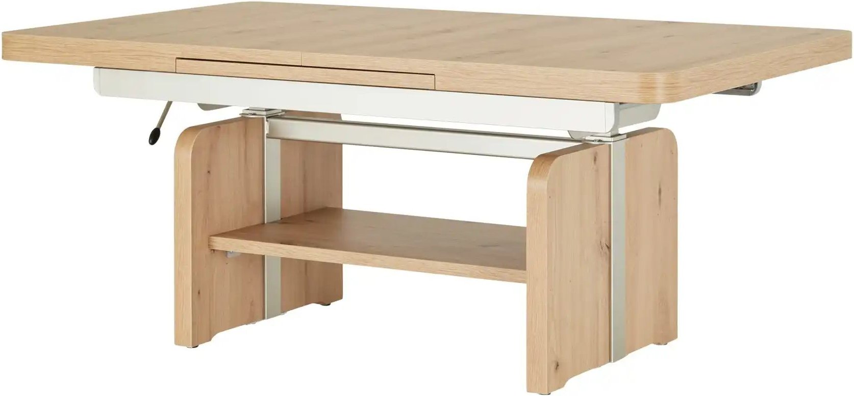 Thumbnail - Couchtisch Velbert ¦ holzfarben ¦ Maße (cm): B: 80 H: 56 Tische > Couchtische > Couchtische höhenverstellbar - Höffner