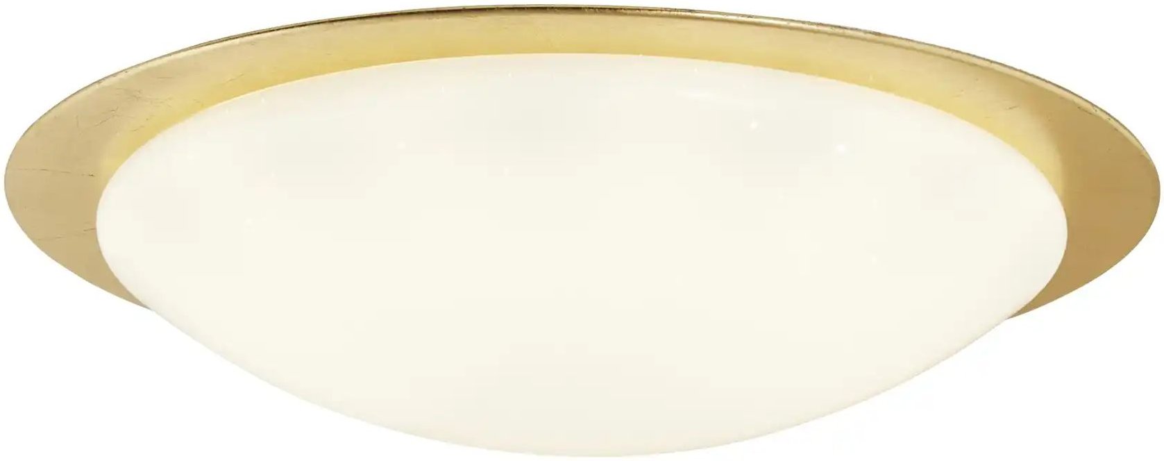 KHG LED-Deckenleuchte 1-flammig goldfarben ¦ gold ¦ Maße (cm): H: 11 Ø: 42.5 Lampen & Leuchten > Deckenleuchten - H...