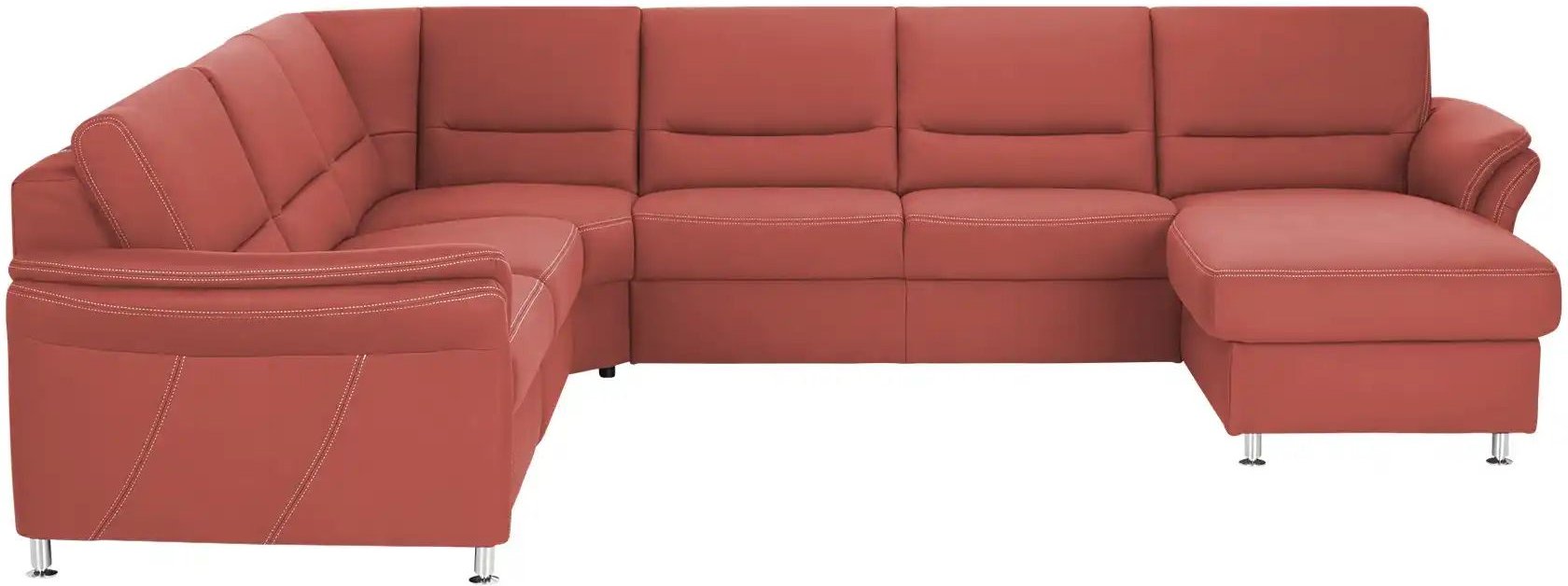 Thumbnail - meinSofa Wohnlandschaft Donald ¦ rot ¦ Maße (cm): B: 330 H: 89 T: 262.0 Polstermöbel > Sofas > Wohnlandschaften - Höf...