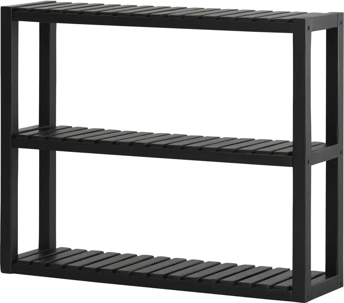 Wandregal Oria ¦ schwarz ¦ Maße (cm): B: 67,5 H: 54 T: 18.0 Regale > Wandregale - Höffner