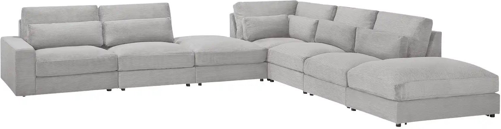 Ecksofa Branna ¦ grau ¦ Maße (cm): B: 412 H: 88 T: 386.0 Polstermöbel > Sofas > Modulsofas - Höffner