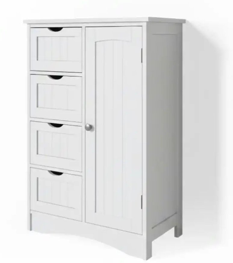 Midischrank ¦ weiß ¦ Maße (cm): B: 55 H: 81 Schränke > Badschränke > Bad-Midischränke - Höffner