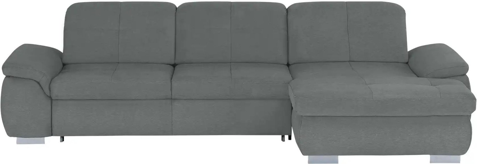 Ecksofa Perry ¦ grau ¦ Maße (cm): B: 315 H: 83 T: 195.0 Polstermöbel > Sofas > 3-Sitzer - Höffner