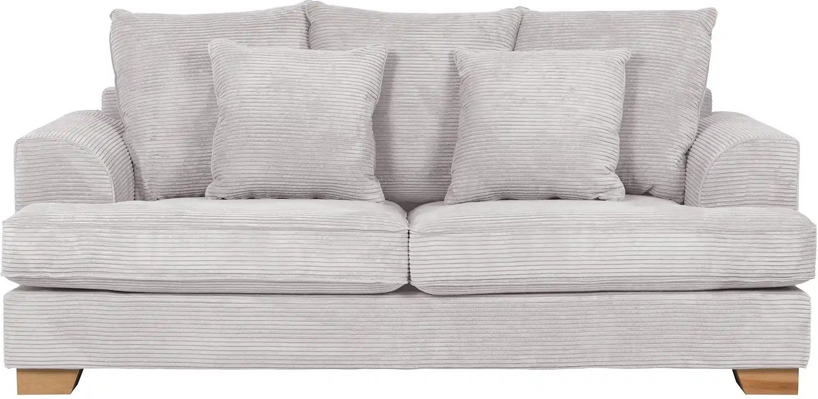 SOHO Sofa  Franka ¦ weiß ¦ Maße (cm): B: 199 H: 87 T: 103.0 Polstermöbel > Sofas > 2-Sitzer - Höffner