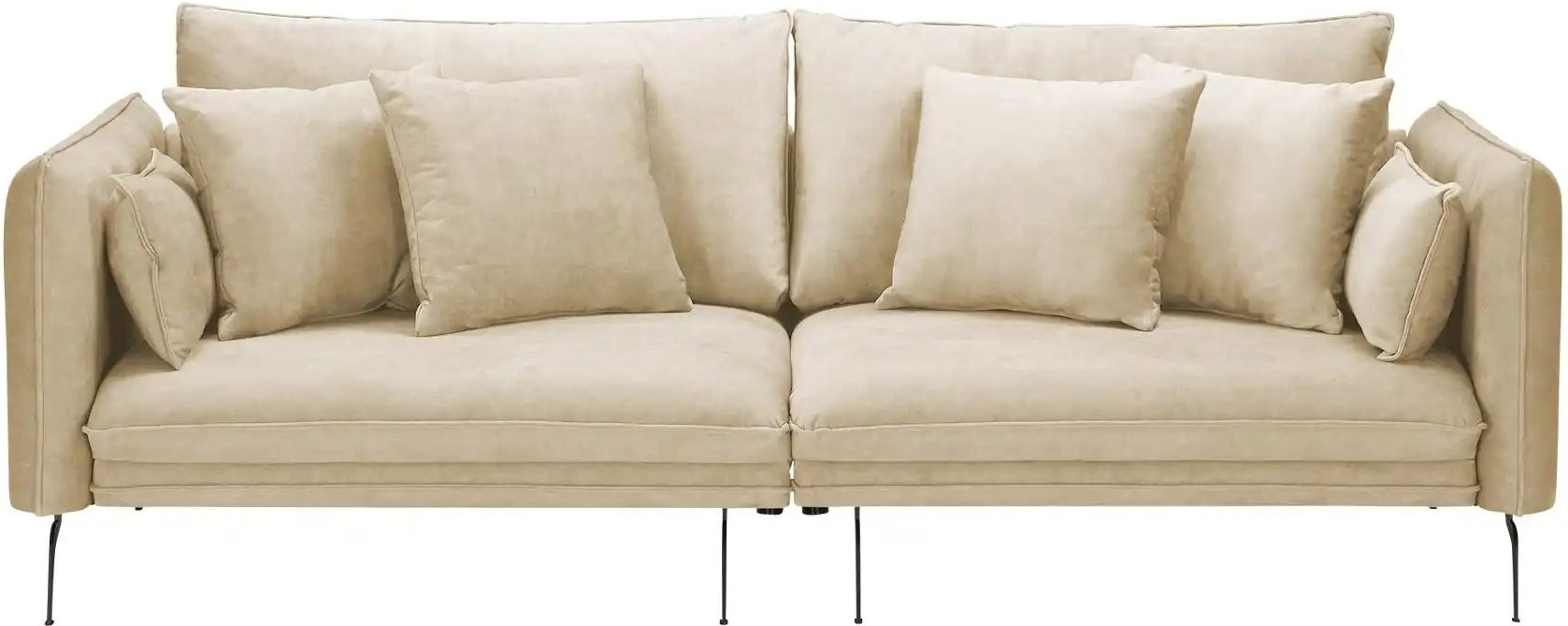 smart Einzelsofa Volma ¦ beige ¦ Maße (cm): B: 262 H: 79 T: 114.0 Polstermöbel > Sofas > 2-Sitzer - Höffner