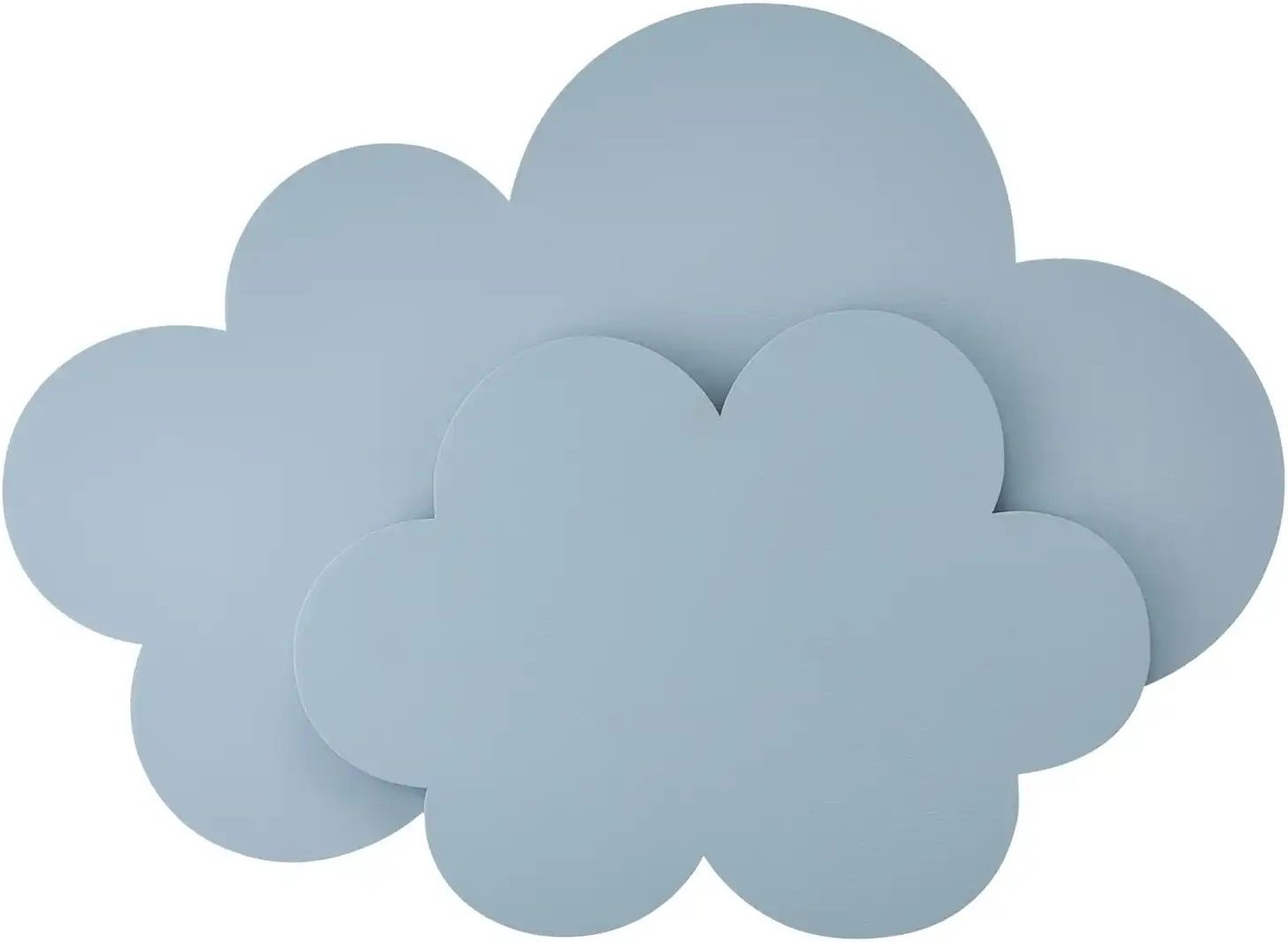 Wandleuchte Wolke ¦ blau ¦ Maße (cm): B: 42 H: 31 T: 10.0 Lampen & Leuchten > Kinderlampen - Höffner