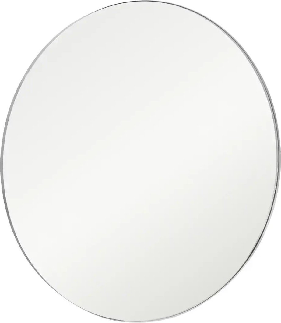 Roomers Spiegel Pannone ¦ silber ¦ Metall,Glas ¦ Maße (cm): T: 3.0 Ø: 110 Garderoben & Kleiderstangen > Garderoben Spi...