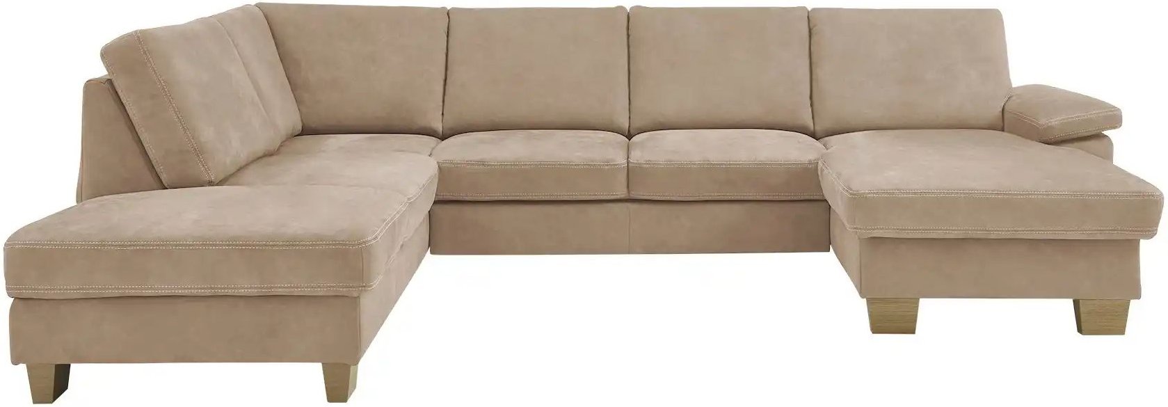 meinSofa Wohnlandschaft Samu ¦ braun ¦ Maße (cm): B: 316 H: 90 T: 235.0 Polstermöbel > Sofas > Wohnlandschaften - Höffn...