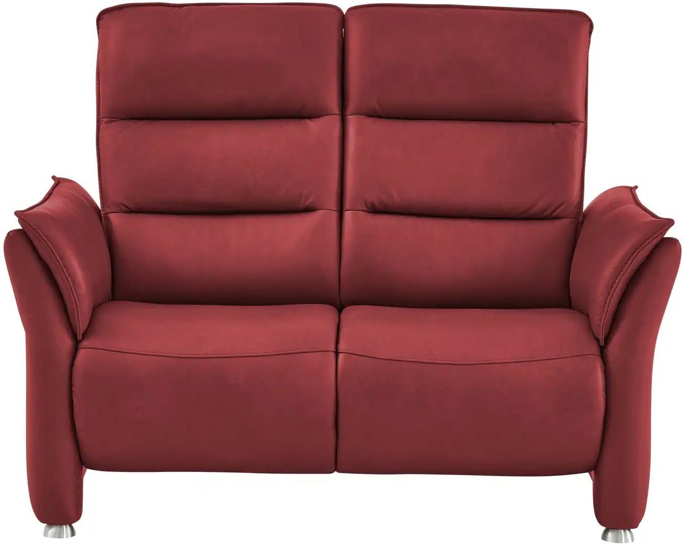 Hukla Einzelsofa Echtleder Corina ¦ rot ¦ Maße (cm): B: 146 H: 112 T: 90.0 Polstermöbel > Sofas > 2-Sitzer - Höffner