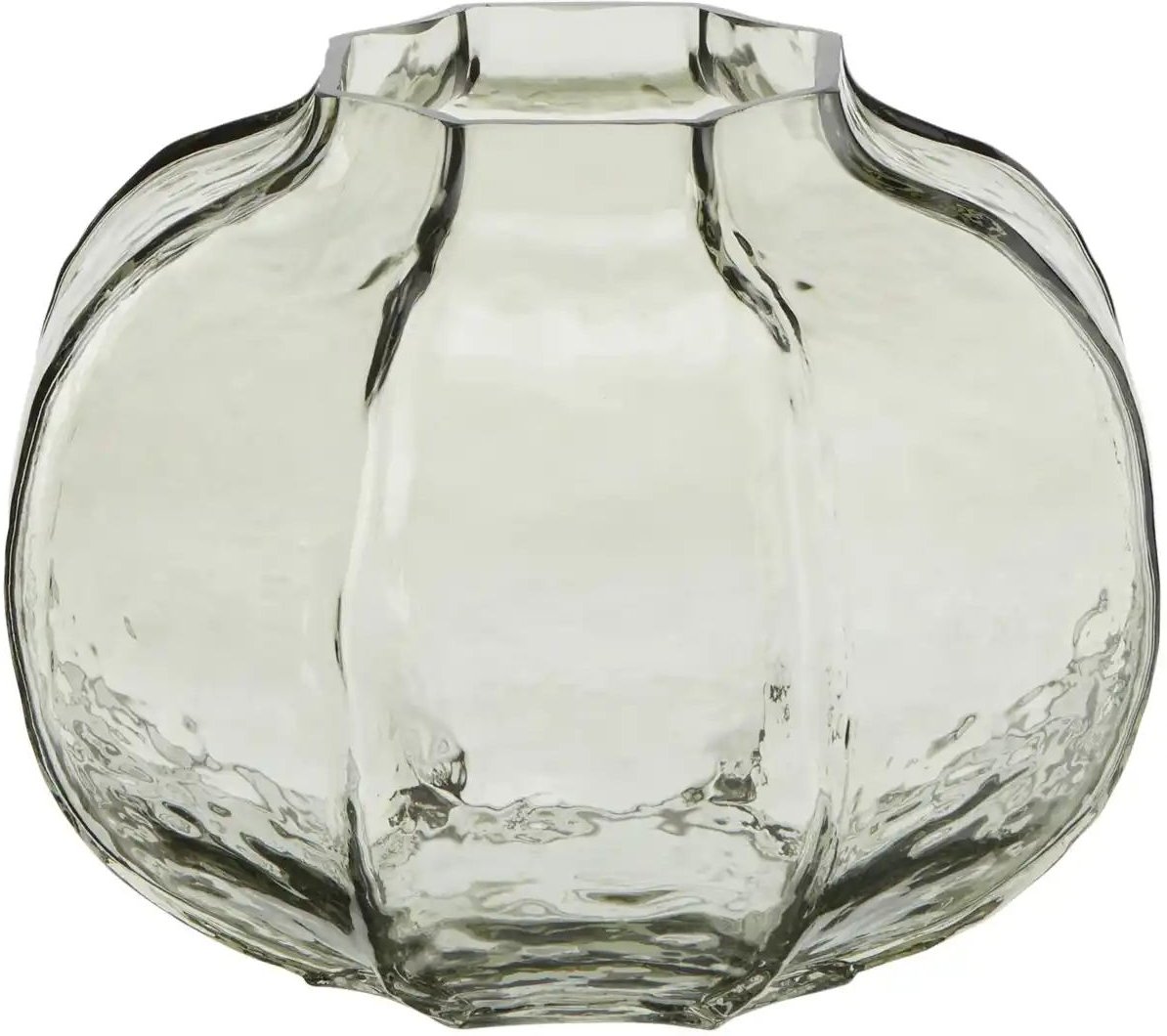 HOME STORY Vase ¦ grau ¦ Glas ¦ Maße (cm): H: 18 Ø: 23 Accessoires > Vasen - Höffner