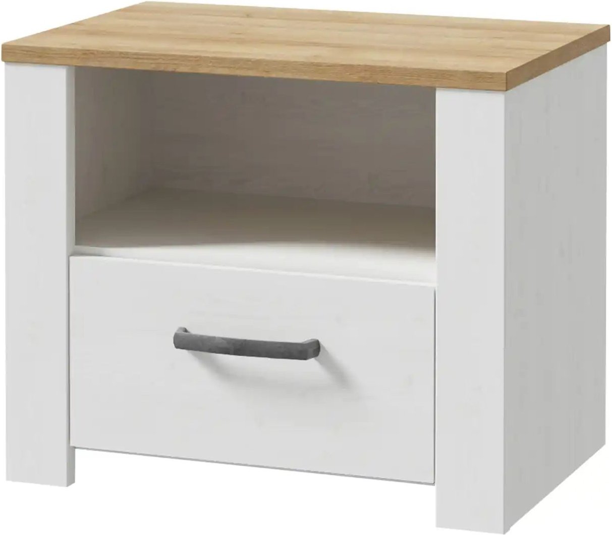 Nachtkommode Toneo ¦ weiß ¦ Maße (cm): B: 62 H: 52 T: 42.0 Tische > Nachttische - Höffner