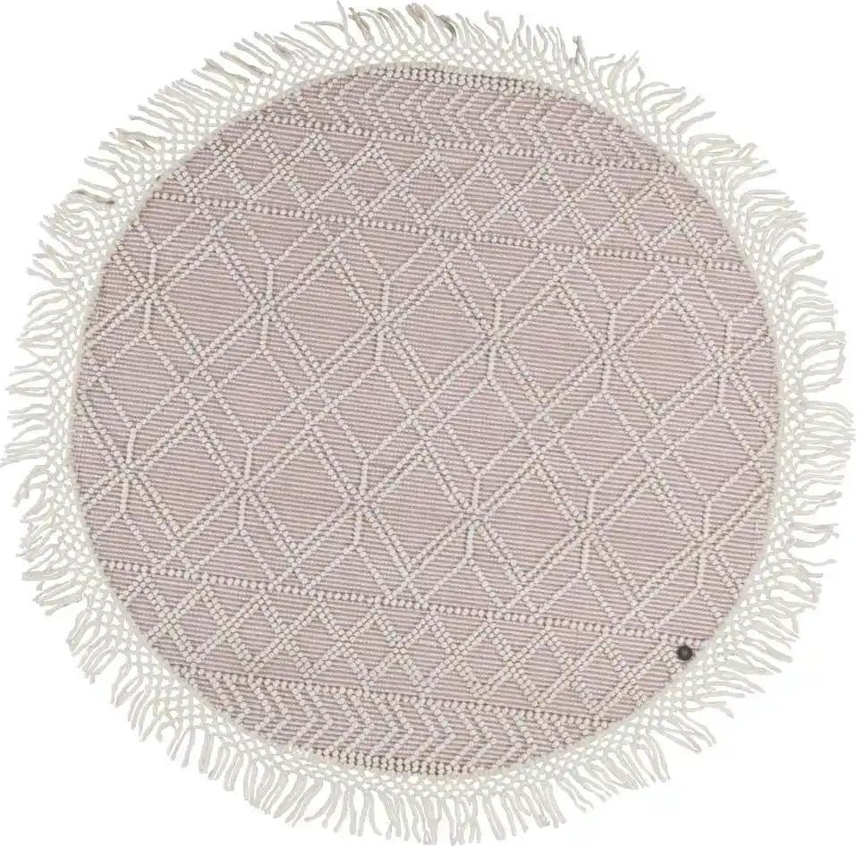Tom Tailor Teppich Macra ¦ rosa/pink ¦ Wolle ¦ Maße (cm): H: 1 Ø: 140 Teppiche > Einfarbige Teppiche - Höffner