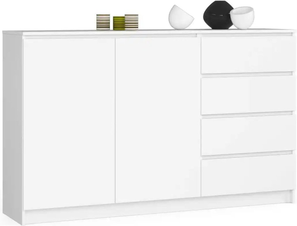 Highboard 160 cm breit Kiran ¦ weiß ¦ Maße (cm): B: 160 H: 99 Kommoden & Sideboards > Highboards - Höffner