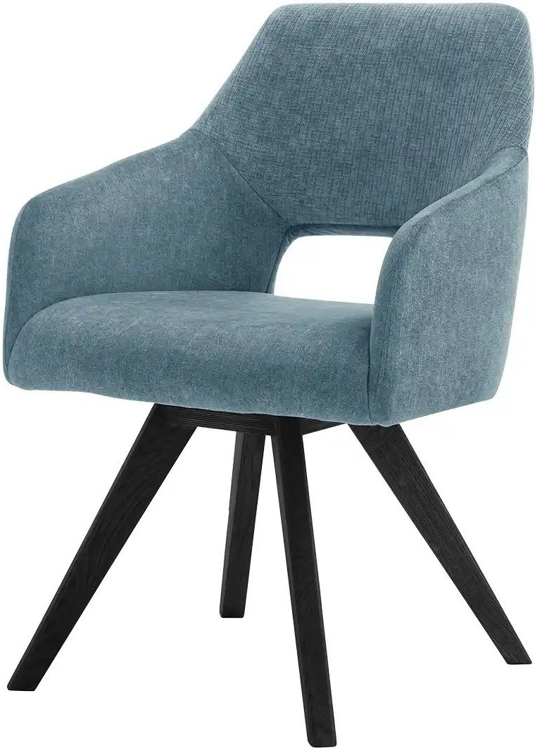 Woodford Armlehnstuhl Moderna ¦ türkis/petrol ¦ Maße (cm): B: 57 H: 84 T: 59.0 Stühle > Esszimmerstühle > Esszimmerstüh...