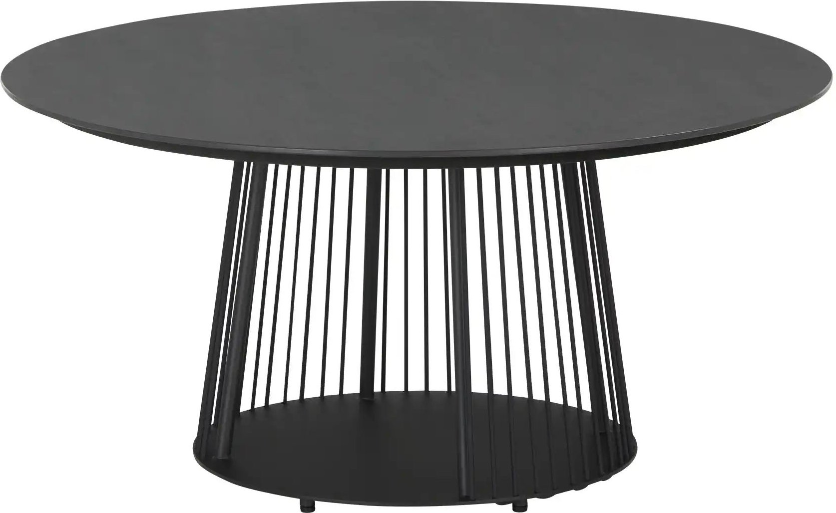 SCHÖNER WOHNEN Kollektion Couchtisch York ¦ grau ¦ Maße (cm): H: 35 Ø: 83 Tische > Couchtische > Couchtische rund - Hö...