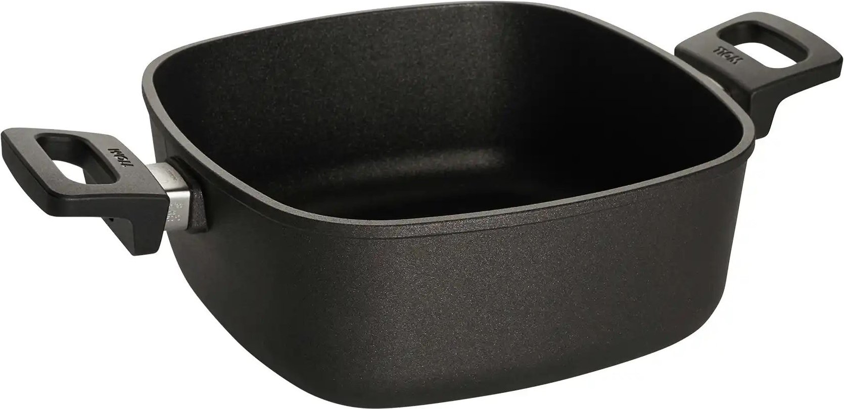 WOLL Gussbräter viereckig Nowo ¦ schwarz ¦ Aluminium-Guss ¦ Maße (cm): H: 10 Ø: 24 Töpfe & Pfannen & Zubehör > Töpfe > ...