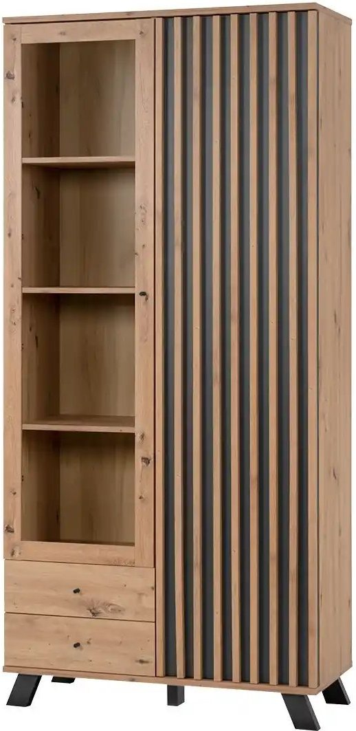 Vitrine Harmony ¦ Maße (cm): B: 92 H: 198,5 T: 40.0 Schränke > Vitrinen - Höffner