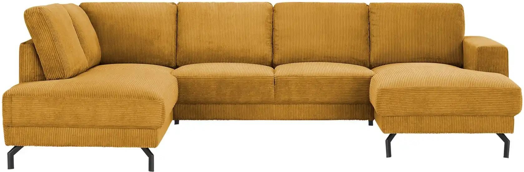 Thumbnail - switch Wohnlandschaft aus Cord Brazil ¦ orange ¦ Maße (cm): B: 303 H: 78 T: 200.0 Polstermöbel > Sofas > Wohnlandschaft...