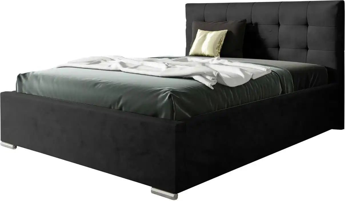 Polsterbett mit Bettkasten Play ¦ schwarz ¦ Maße (cm): B: 140 H: 110 Betten > Komfortbetten - Höffner
