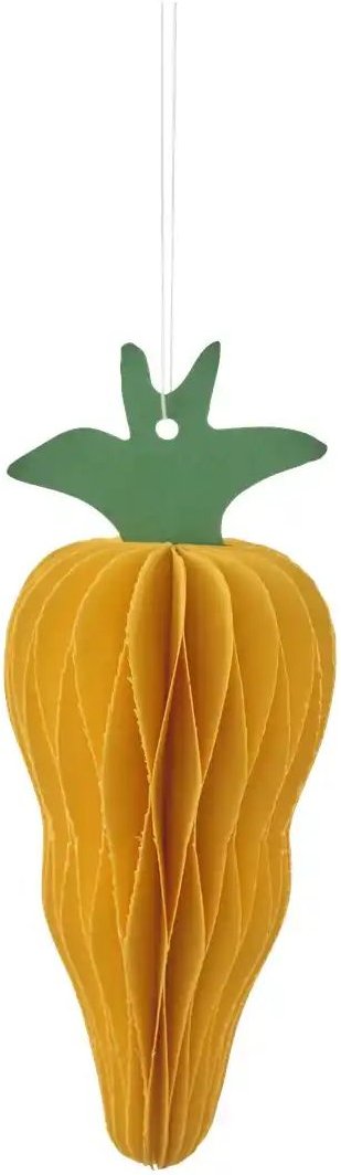 Osteranhänger Karotten 3er Set ¦ orange ¦ Papier ¦ Maße (cm): H: 12 Ø: 4.5 Oster-Artikel - Höffner