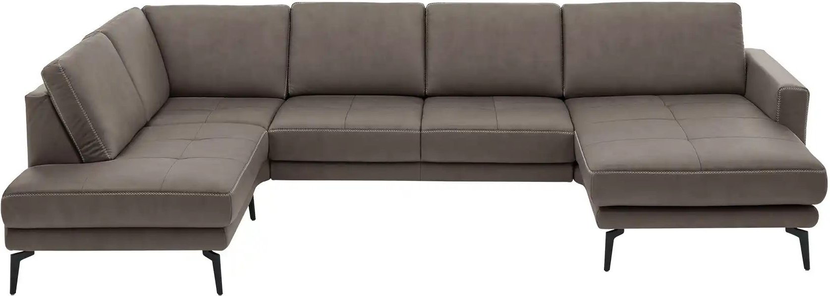 Thumbnail - meinSofa Wohnlandschaft aus Mikrofaser Mike ¦ braun ¦ Maße (cm): B: 327 H: 86 T: 180.0 Polstermöbel > Sofas > Wohnlandsc...