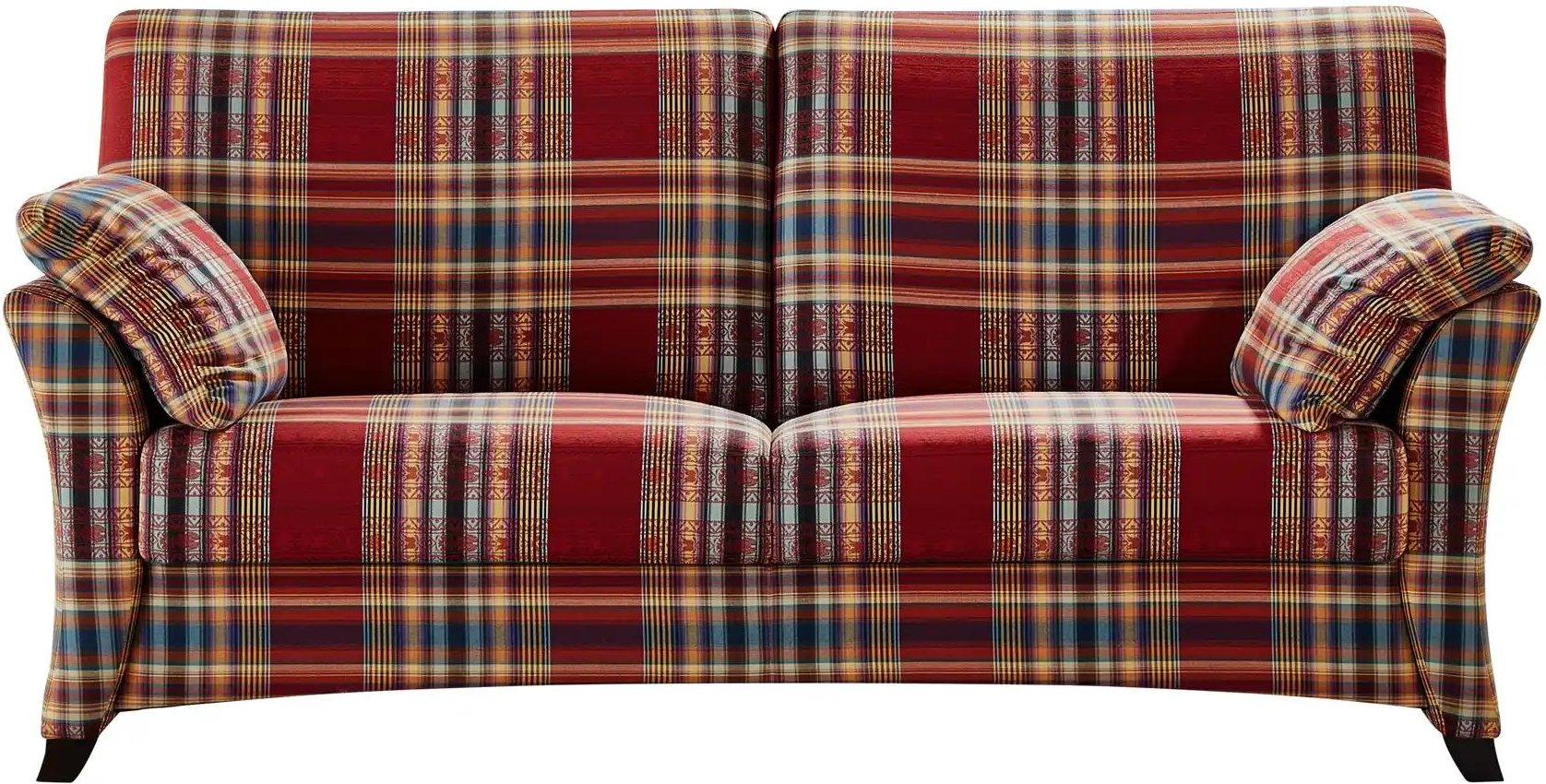 Sofa 2 5-sitzig Mikado ¦ rot ¦ Maße (cm): B: 176 H: 93 T: 91.0 Polstermöbel > Sofas > 2-Sitzer - Höffner