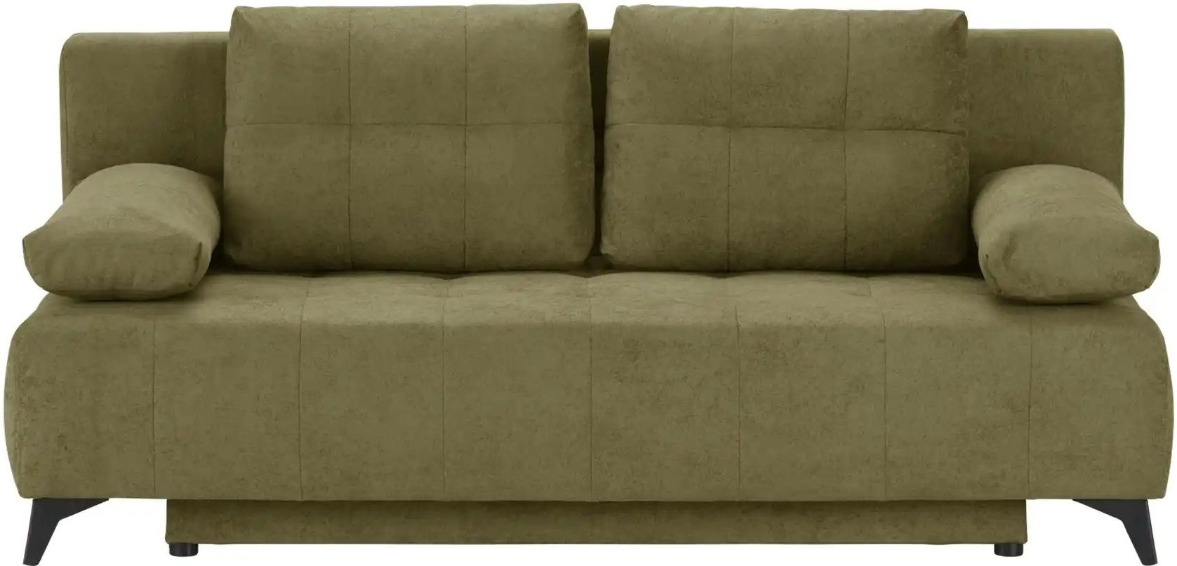 Thumbnail - Schlafsofa Eddy ¦ grün ¦ Maße (cm): B: 197 H: 88 T: 89.0 Polstermöbel > Sofas > 2-Sitzer - Höffner