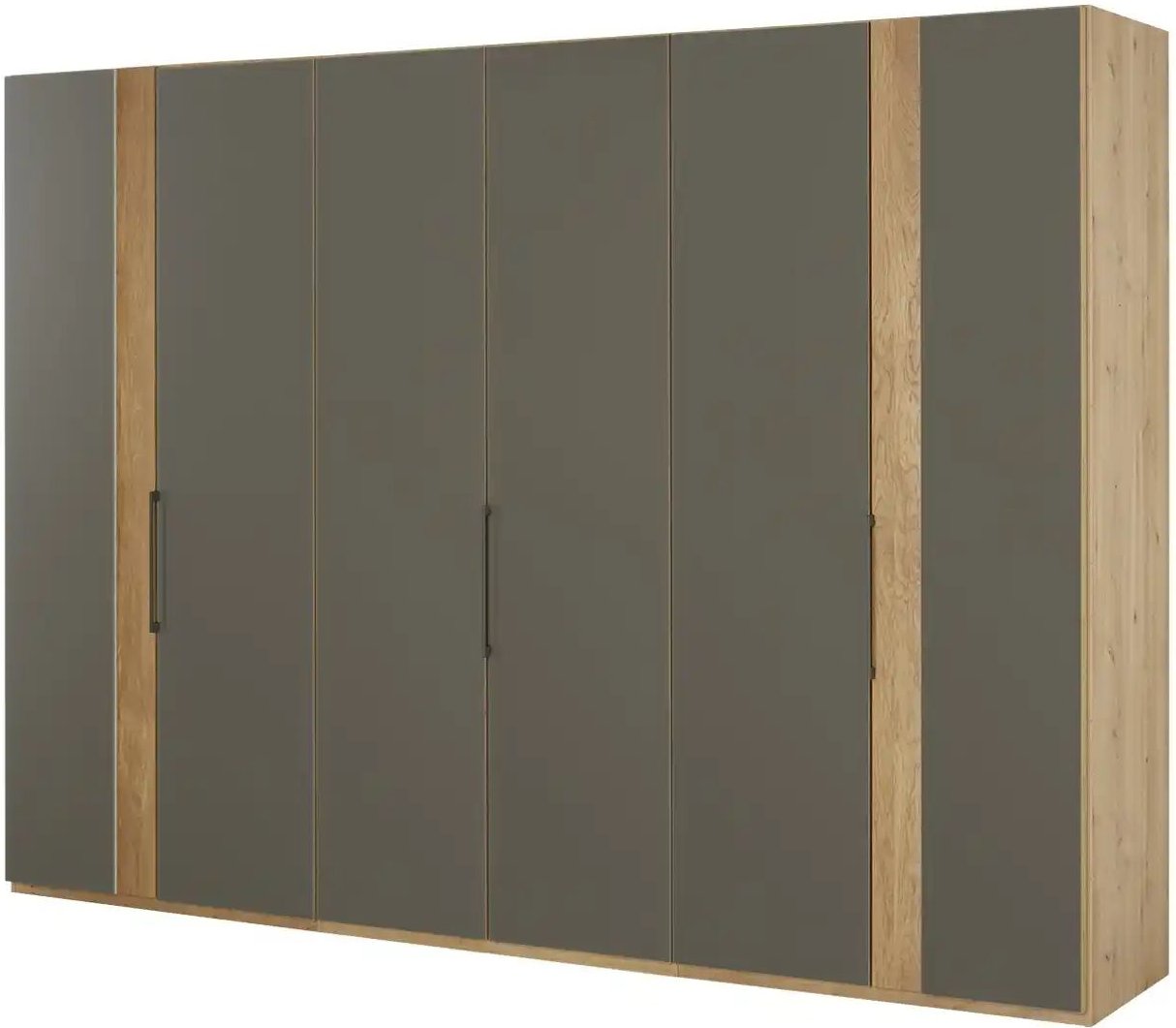 Woodford Drehtürenschrank Miri ¦ holzfarben ¦ Maße (cm): B: 300 H: 216 T: 59.0 Schränke > Kleiderschränke > Drehtürensc...