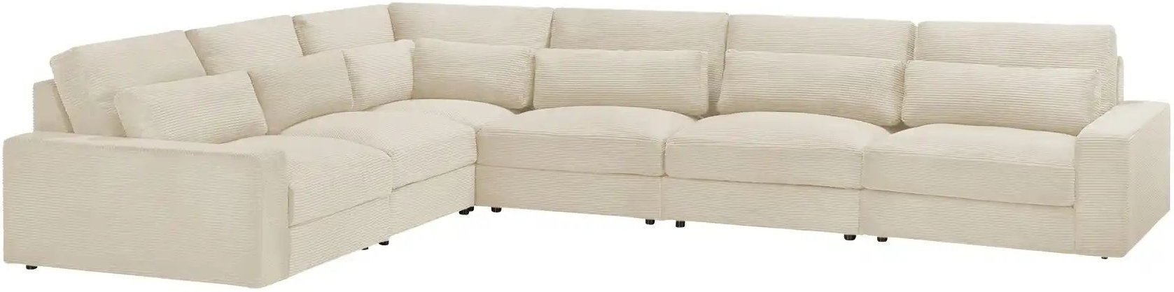 Ecksofa Branna ¦ creme ¦ Maße (cm): B: 412 H: 88 T: 322.0 Polstermöbel > Sofas > Ecksofas - Höffner