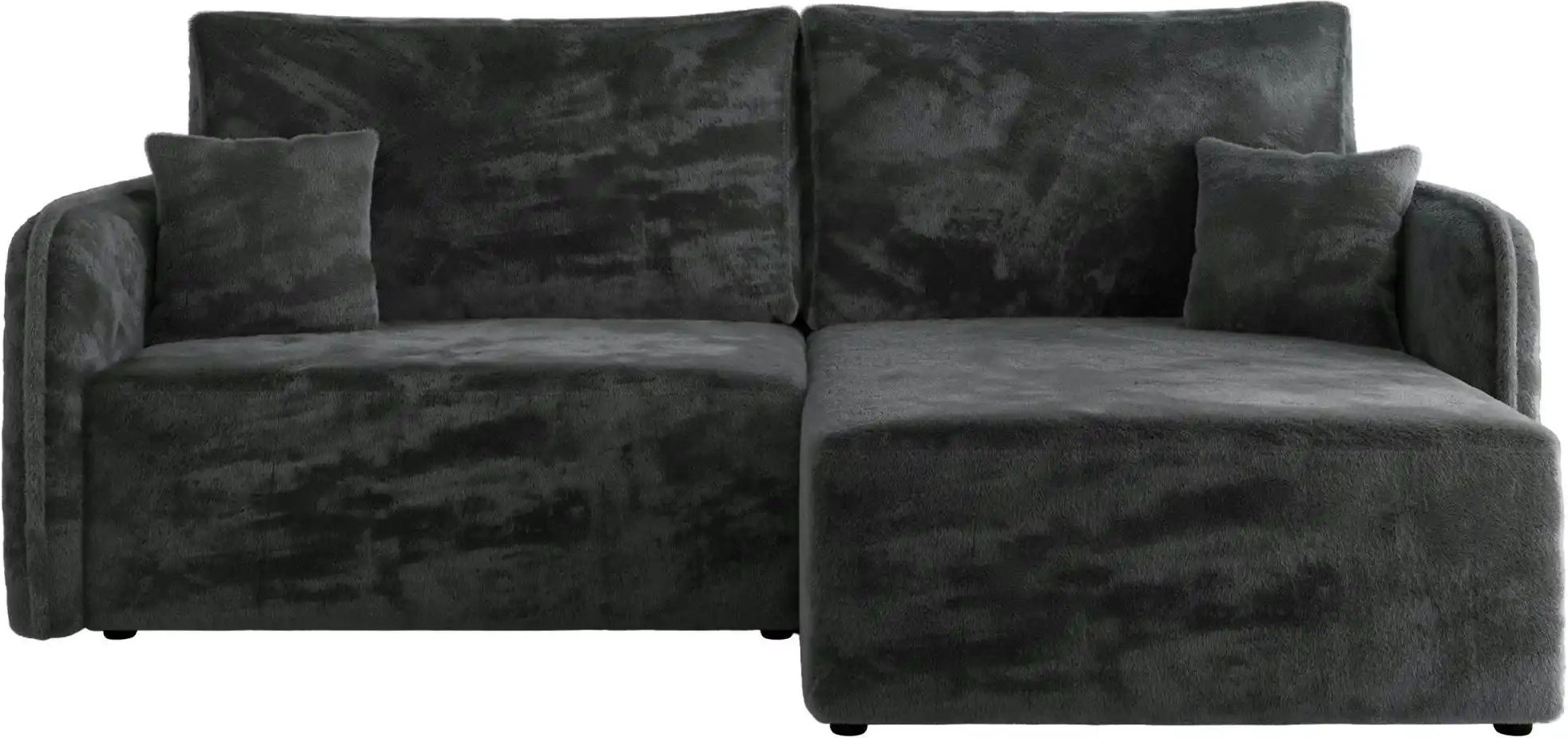 Ecksofa mit Schlaffunktion Mesto ¦ grau ¦ Maße (cm): B: 227 H: 93 Polstermöbel > Sofas > Ecksofas - Höffner