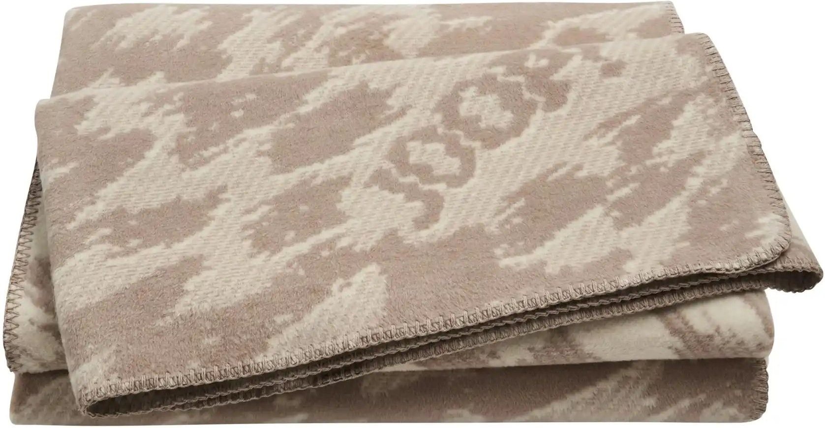 JOOP! Wohndecke JOOP! SPIRIT ¦ beige ¦ Baumwollmischgewebe ¦ Maße (cm): B: 150 Dekokissen & Decken > Kuscheldecken & Wo...