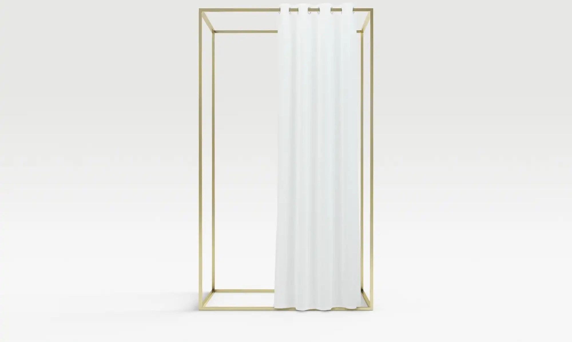 como Ösenschal Tina ¦ weiß ¦ Maße (cm): B: 140 H: 245 Gardinen & Rollos > Gardinen & Vorhänge > Schlaufenschals - Höffn...