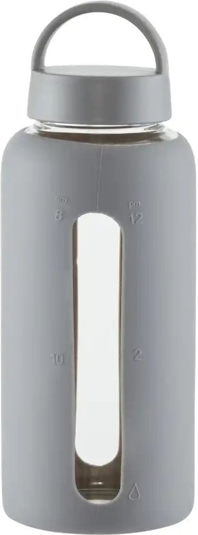 KHG Trinkflasche ¦ Glas,Silikon,Kunststoff ¦ Maße (cm): H: 23,3 Ø: 8.8 Gläser & Karaffen - Höffner