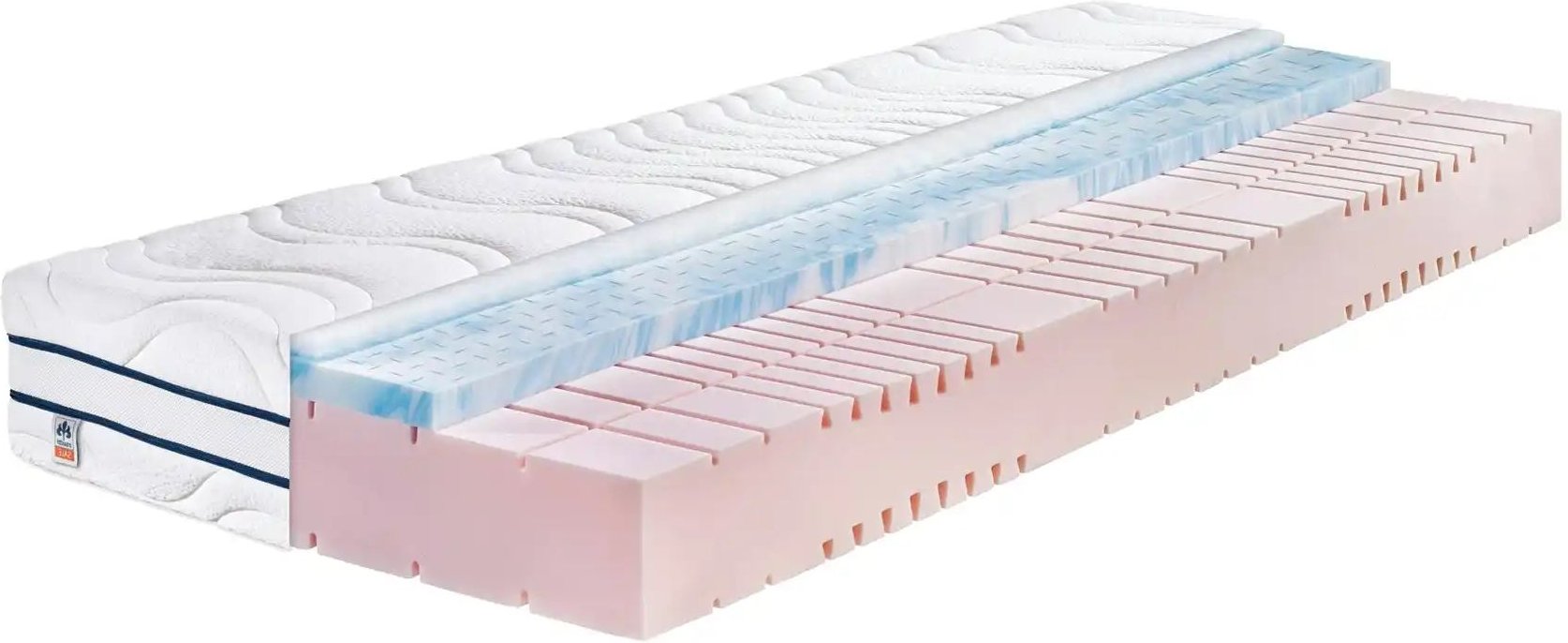 IRISETTE 7-Zonen-Kaltschaumkernmatratze Grömitz ¦ weiß ¦ Maße (cm): B: 80 H: 24 Matratzen & Zubehör > Matratzen-Arten >...