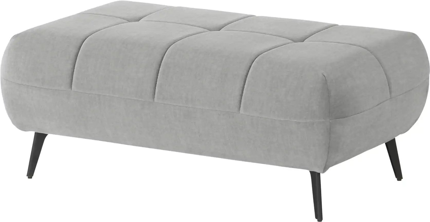 bobb Hocker Carly ¦ silber ¦ Maße (cm): B: 118 H: 47 T: 73.0 Polstermöbel > Hocker - Höffner