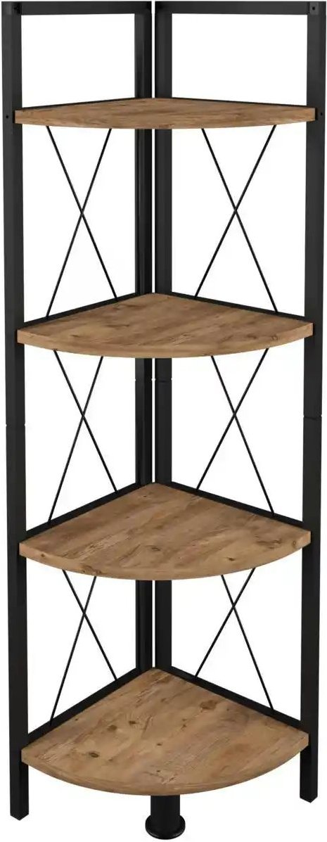 Eckregal Insasi ¦ holzfarben ¦ Maße (cm): B: 34 H: 123 Regale > Standregale - Höffner