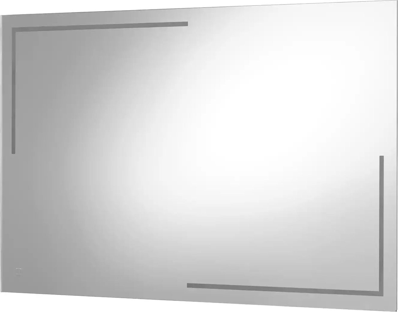 Spiegel Obersee ¦ Glas ¦ Maße (cm): B: 100 H: 65 T: 3.0 Badzubehör - Höffner