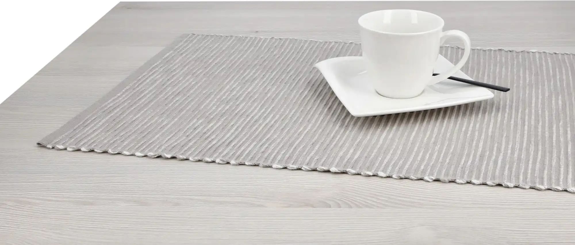 HOME STORY Platzset Greta ¦ creme ¦ Maße (cm): B: 32 Tischwäsche & Küchentextilien > Platzsets - Höffner